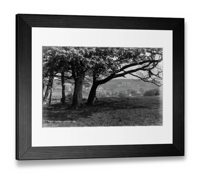 Framed Print : Scenic View of Darby Framed Print : Scenic View of Darby
