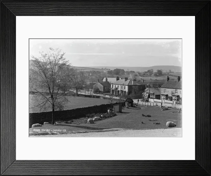 Framed Print : Scenic View of Danby Village Framed Print : Scenic View of Danby Village