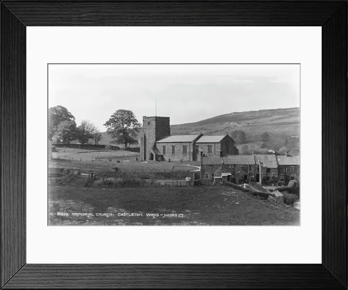 Framed Print : Memorial Church in Castleton Framed Print : Memorial Church in Castleton