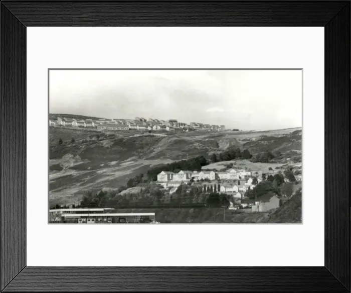 Framed Print : Llwynypia Hospital, Pontypridd, Glamorgan, Wales Framed Print : Llwynypia Hospital, Pontypridd, Glamorgan, Wales