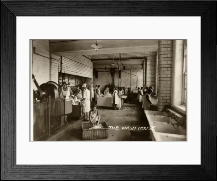 Framed Print : Wash House at Orphan Homes of Scotland, Bridge of Weir Framed Print : Wash House at Orphan Homes of Scotland, Bridge of Weir