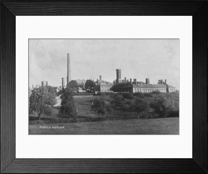 Framed Print : County Lunatic Asylum, Powick, Worcestershire Framed Print : County Lunatic Asylum, Powick, Worcestershire
