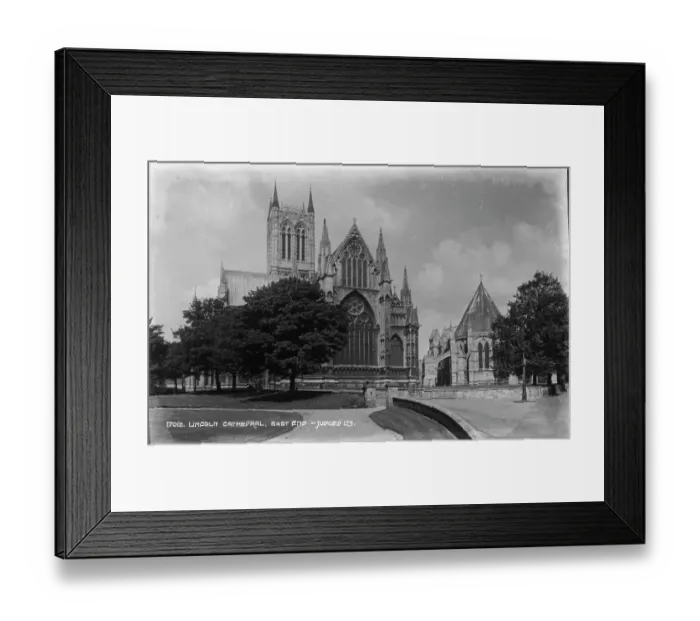 Framed Print : Lincoln Cathedral - East End