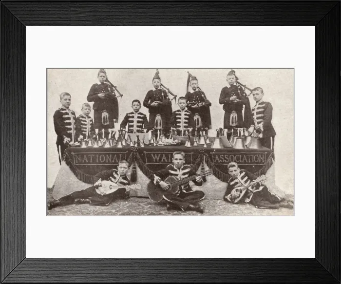 Framed Print : Band of the National Waifs Association (Dr Barnardo s) Framed Print : Band of the National Waifs Association (Dr Barnardo s)