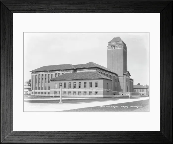 Framed Print : University Library, Cambridge Framed Print : University Library, Cambridge