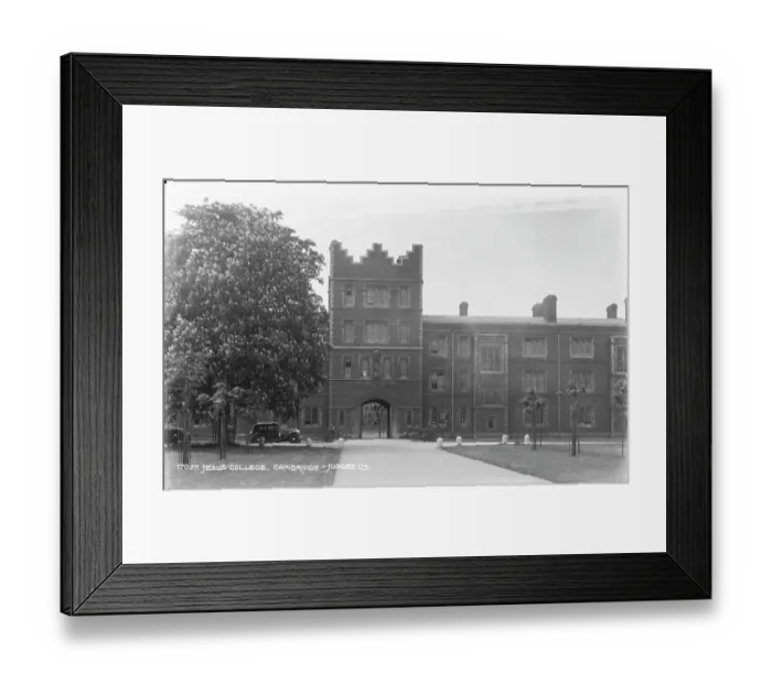 Framed Print : Jesus College, Cambridge Framed Print : Jesus College, Cambridge