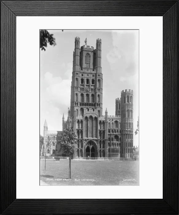 Framed Print : West Front of Ely Cathedral