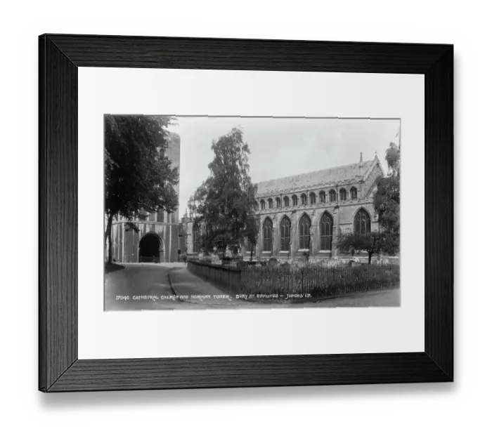 Framed Print : Cathedral Church and Norman Tower Framed Print : Cathedral Church and Norman Tower