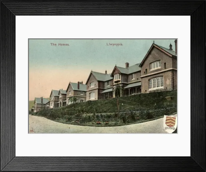 Framed Print : Llwynypia Homes, Pontypridd, Glamorgan, Wales Framed Print : Llwynypia Homes, Pontypridd, Glamorgan, Wales