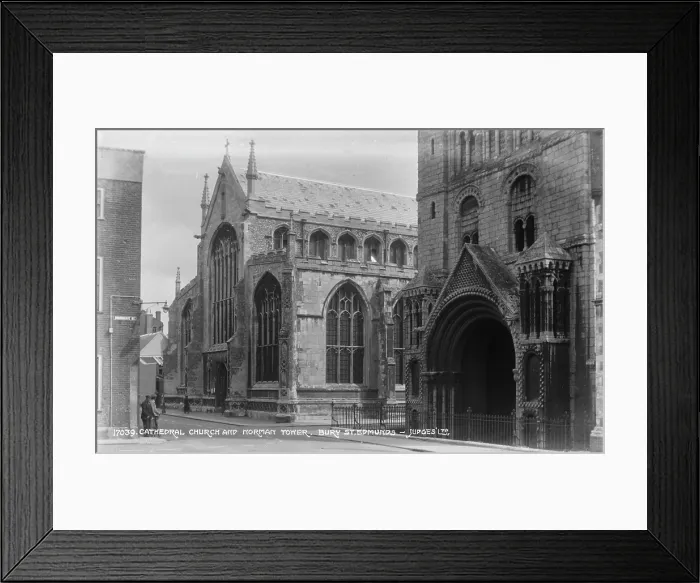 Framed Print : Cathedral Church and Norman Tower Framed Print : Cathedral Church and Norman Tower