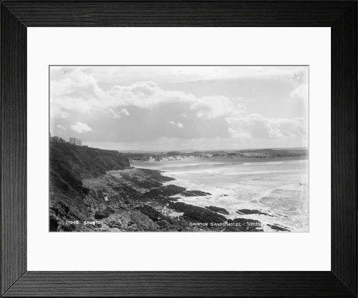 Framed Print : Saunton Sands Hotel View Framed Print : Saunton Sands Hotel View