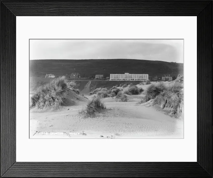 Framed Print : Saunton Beach View Framed Print : Saunton Beach View