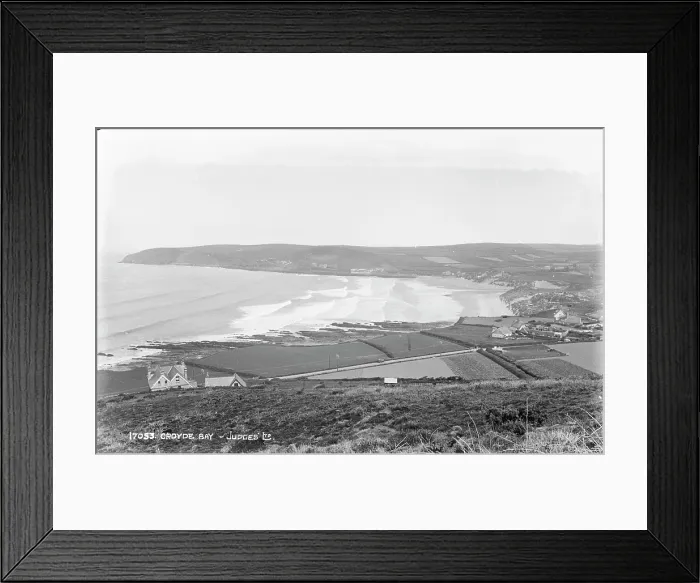 Framed Print : Croyde Bay View Framed Print : Croyde Bay View