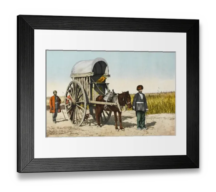Framed Print : Tartar Carriage, Azerbaijan Framed Print : Tartar Carriage, Azerbaijan