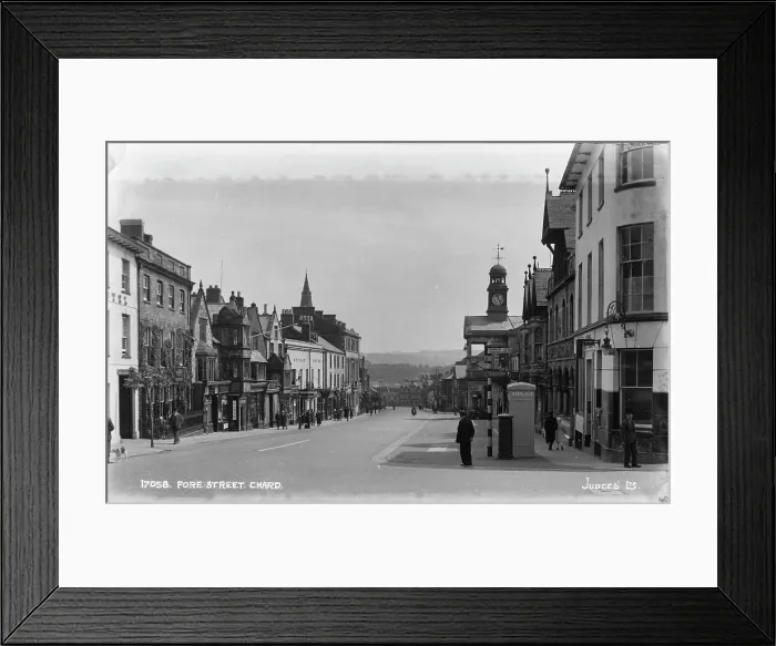 Framed Print : Fore Street, Chard Framed Print : Fore Street, Chard
