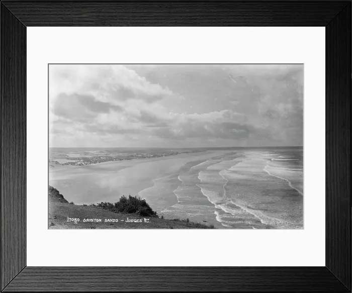 Framed Print : Scenic View of Saunton Sands Framed Print : Scenic View of Saunton Sands