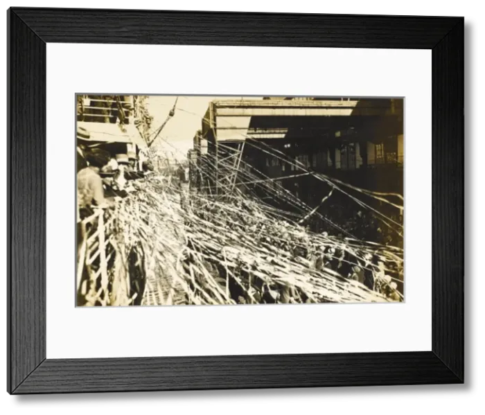 Framed Print : R. M. S. Ormonde leaving Sydney Framed Print : R. M. S. Ormonde leaving Sydney
