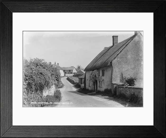 Framed Print : Wambrook Village Scene Framed Print : Wambrook Village Scene