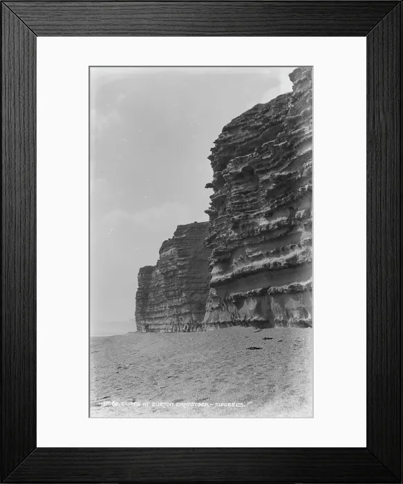 Framed Print : Cliffs at Burton Bradstock Framed Print : Cliffs at Burton Bradstock