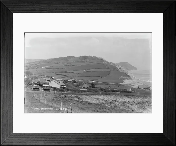 Framed Print : Scenic View of Charmouth Framed Print : Scenic View of Charmouth