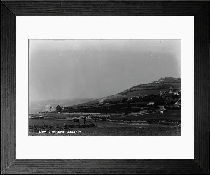 Framed Print : Charmouth Landscape Framed Print : Charmouth Landscape
