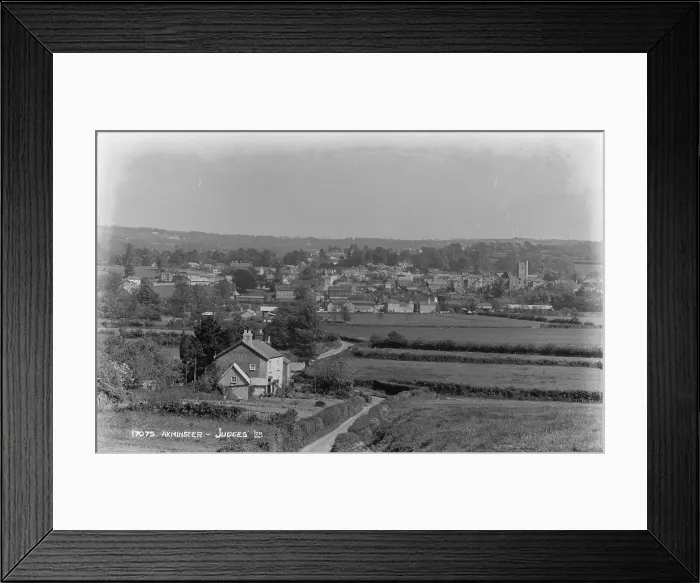 Framed Print : A Scenic View of Axminster Framed Print : A Scenic View of Axminster