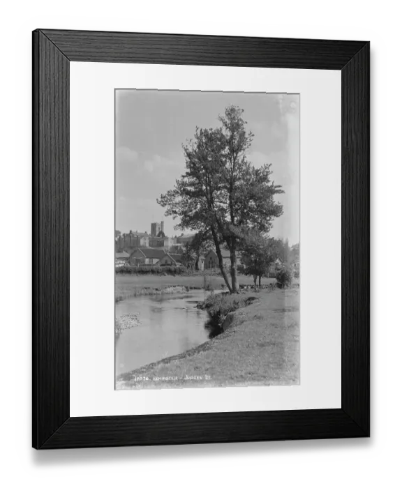 Framed Print : Scenic View of Axminster Framed Print : Scenic View of Axminster