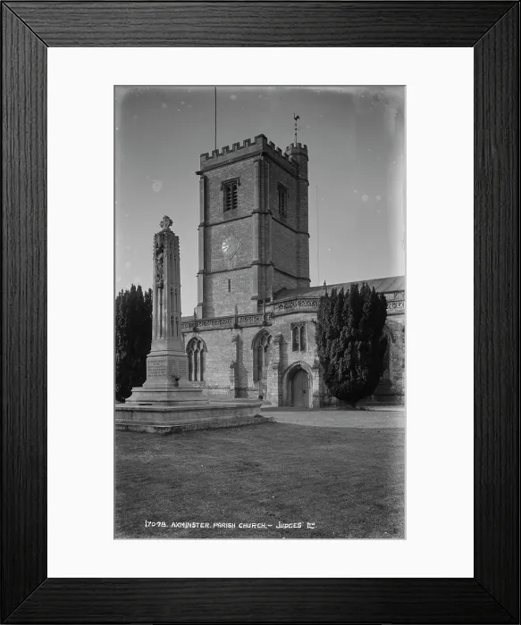 Framed Print : Axminster Parish Church Framed Print : Axminster Parish Church