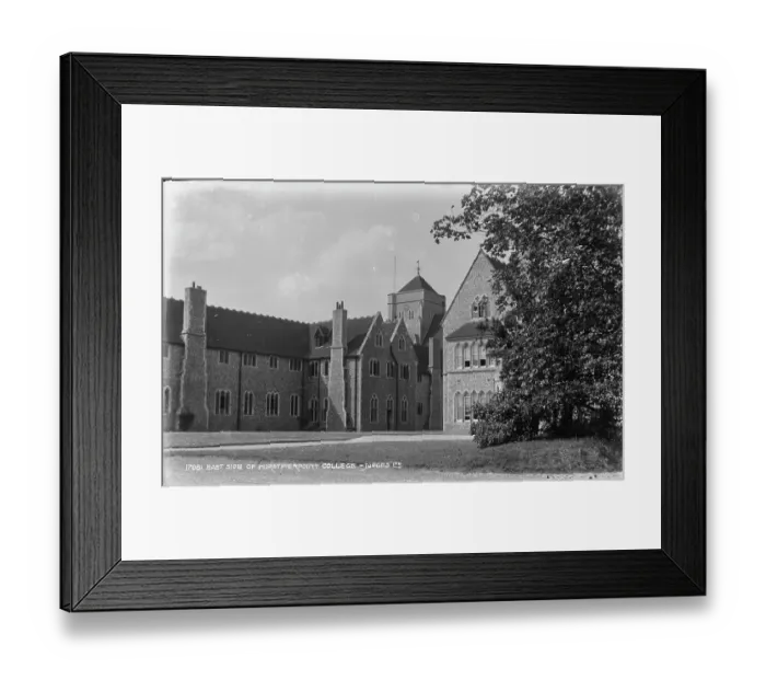 Framed Print : East Side of Hurstpierpoint College