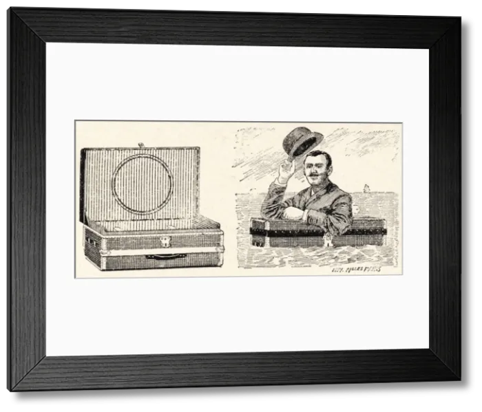 Framed Print : Portmanteau Buoy Framed Print : Portmanteau Buoy