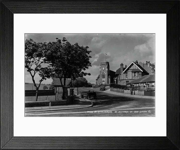 Framed Print : St. Ethelburgas Church in St. Leonards-on-Sea Framed Print : St. Ethelburgas Church in St. Leonards-on-Sea