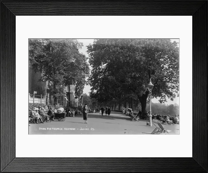 Framed Print : The Terrace, Richmond Framed Print : The Terrace, Richmond
