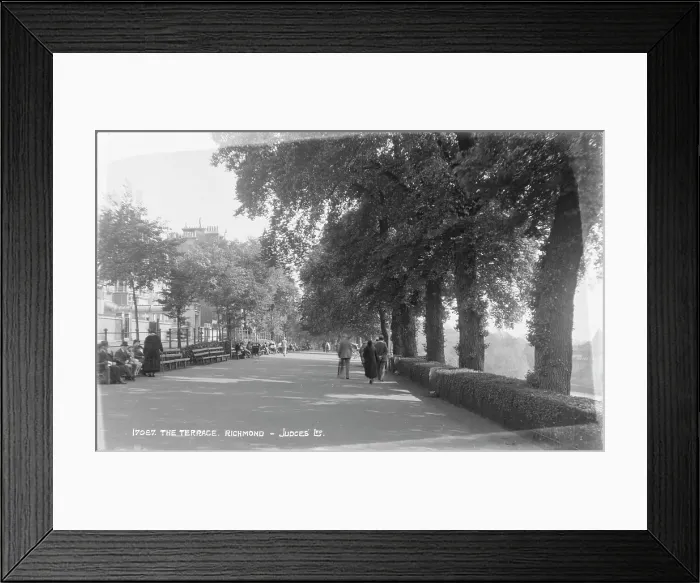 Framed Print : The Terrace, Richmond Framed Print : The Terrace, Richmond