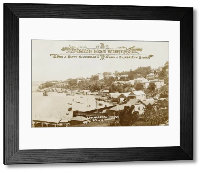 Framed Print : Lavender Bay, Sydney - Australia Framed Print : Lavender Bay, Sydney - Australia