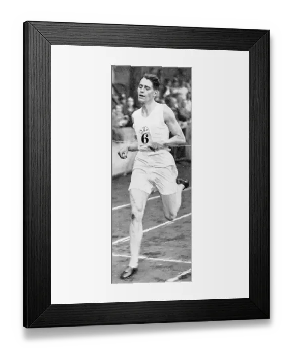 Framed Print : Lt. G. L Ramplings victory against Italy, August 1931 Framed Print : Lt. G. L Ramplings victory against Italy, August 1931