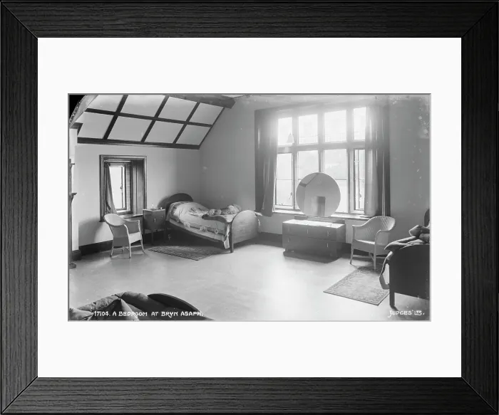 Framed Print : A Bedroom at Bryn Asaph Framed Print : A Bedroom at Bryn Asaph