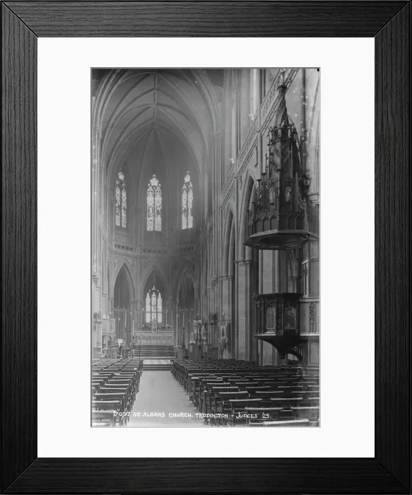 Framed Print : Interior of St. Albans Church Framed Print : Interior of St. Albans Church