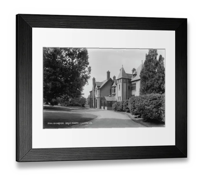 Framed Print : Entrance to Bryn Asaph Framed Print : Entrance to Bryn Asaph