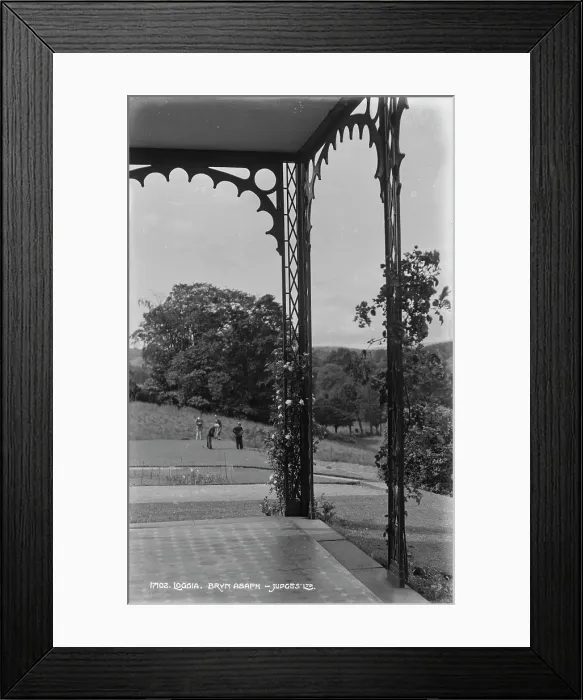 Framed Print : Loggia at Bryn Asaph Framed Print : Loggia at Bryn Asaph