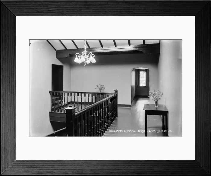 Framed Print : Main Landing at Bryn Asaph Framed Print : Main Landing at Bryn Asaph