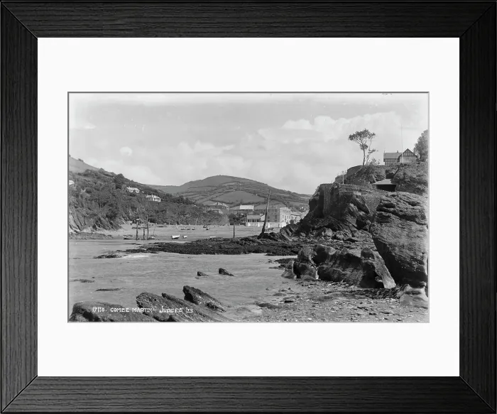 Framed Print : Combe Martin Framed Print : Combe Martin