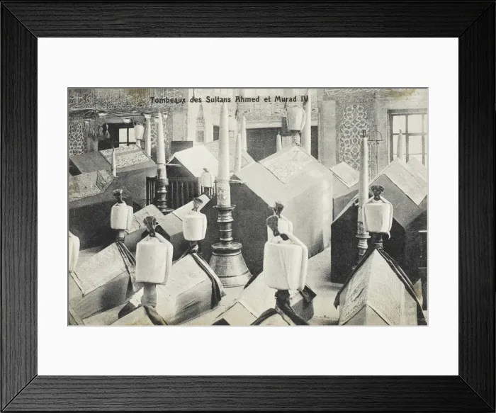 Framed Print : Tombs of Sultans Ahmed I & Murad IV Framed Print : Tombs of Sultans Ahmed I & Murad IV