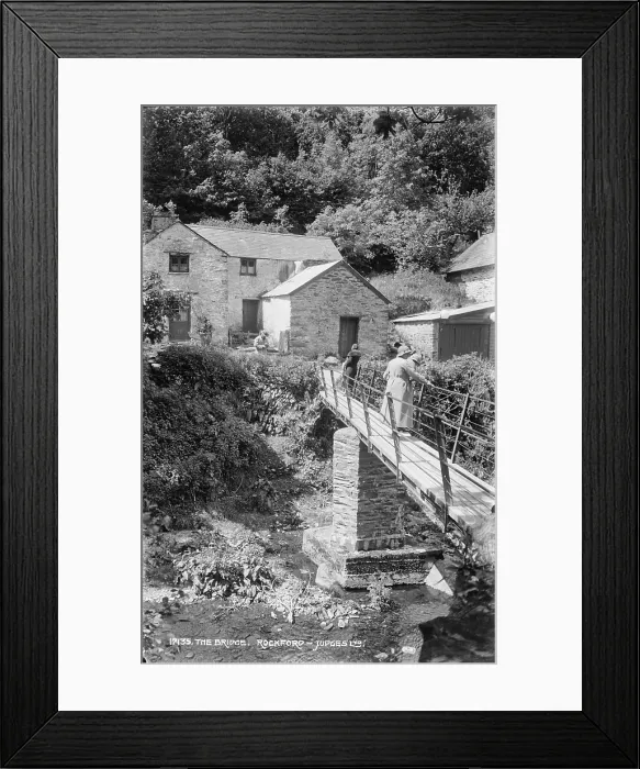 Framed Print : The Bridge at Rockford Framed Print : The Bridge at Rockford