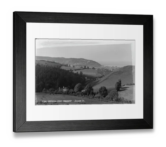 Framed Print : Minehead from Crabbist Framed Print : Minehead from Crabbist