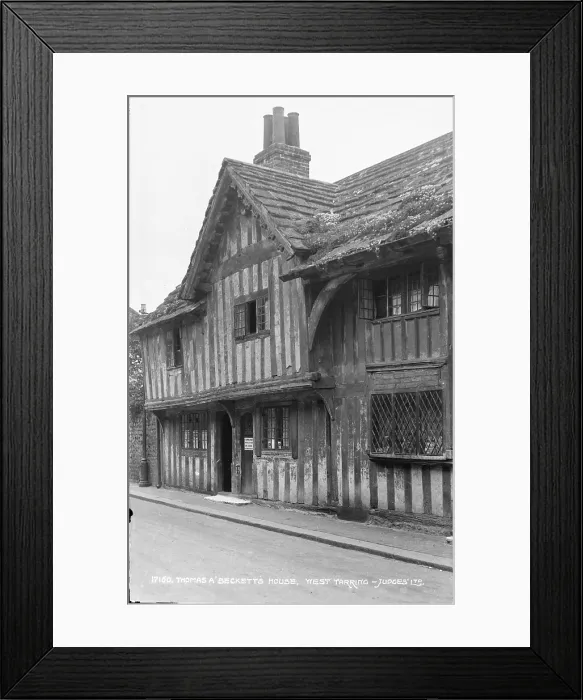 Framed Print : Thomas A'Beckett's House Framed Print : Thomas A'Beckett's House