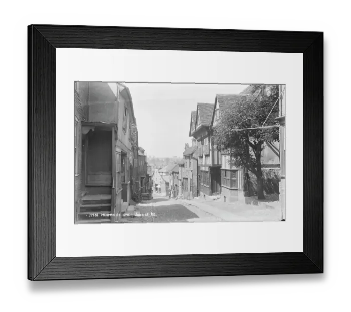 Framed Print : Mermaid Street, Rye Framed Print : Mermaid Street, Rye