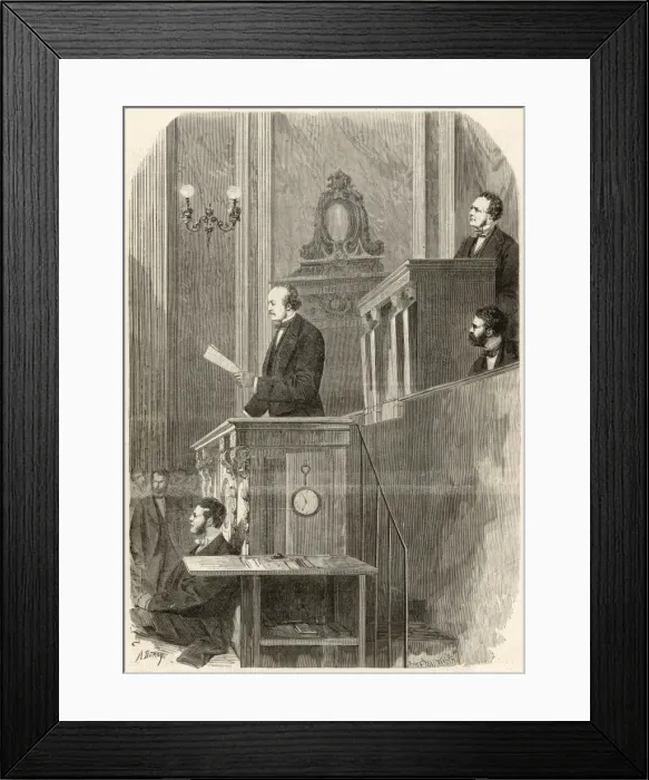 Framed Print : French parliament Framed Print : French parliament