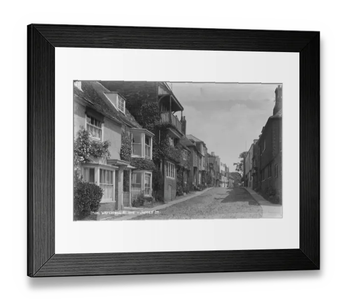Framed Print : Watchbell Street, Rye Framed Print : Watchbell Street, Rye