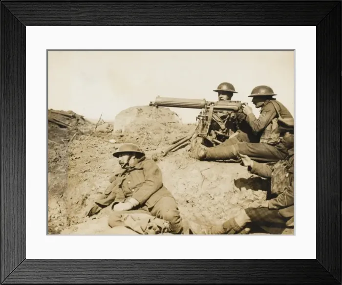 Framed Print : Battle of Menin Road Framed Print : Battle of Menin Road