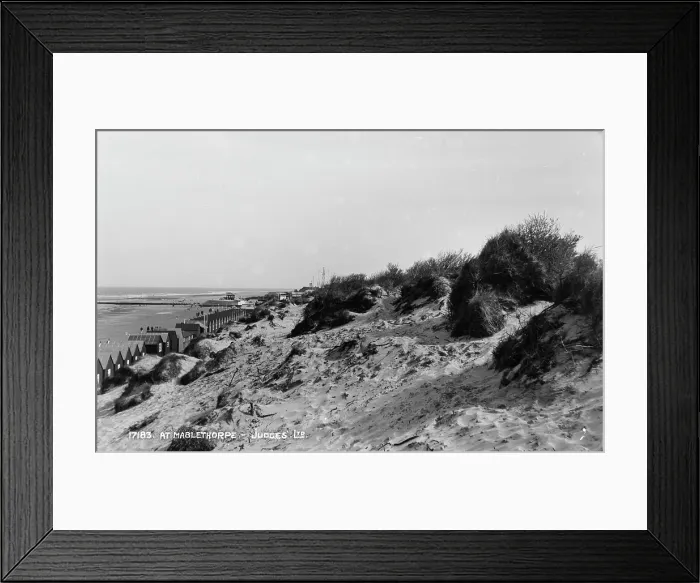 Framed Print : Scenic View of Mablethorpe Beach Framed Print : Scenic View of Mablethorpe Beach